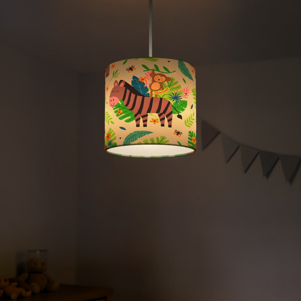 Jungle Safari Animal lampshade