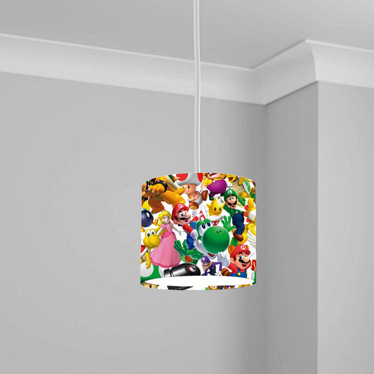 Colorful animated figure Ceiling Lampshade Lightshade for Kids Room - 20cm x 18.5cm