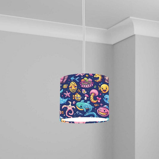 Aquatic Lampshade Kids Bedroom LightShade ver70 20CM X 18.5CM