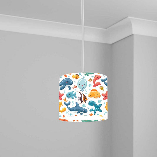 Aquatic Lampshade Kids Bedroom LightShade ver203 20CM X 18.5CM