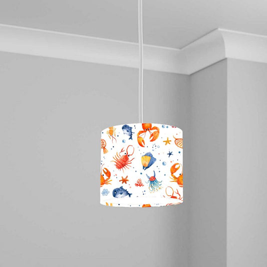 Aquatic Lampshade Kids Bedroom LightShade ver31 20CM X 18.5CM