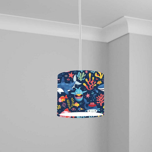 Aquatic Lampshade Kids Bedroom LightShade ver232 20CM X 18.5CM
