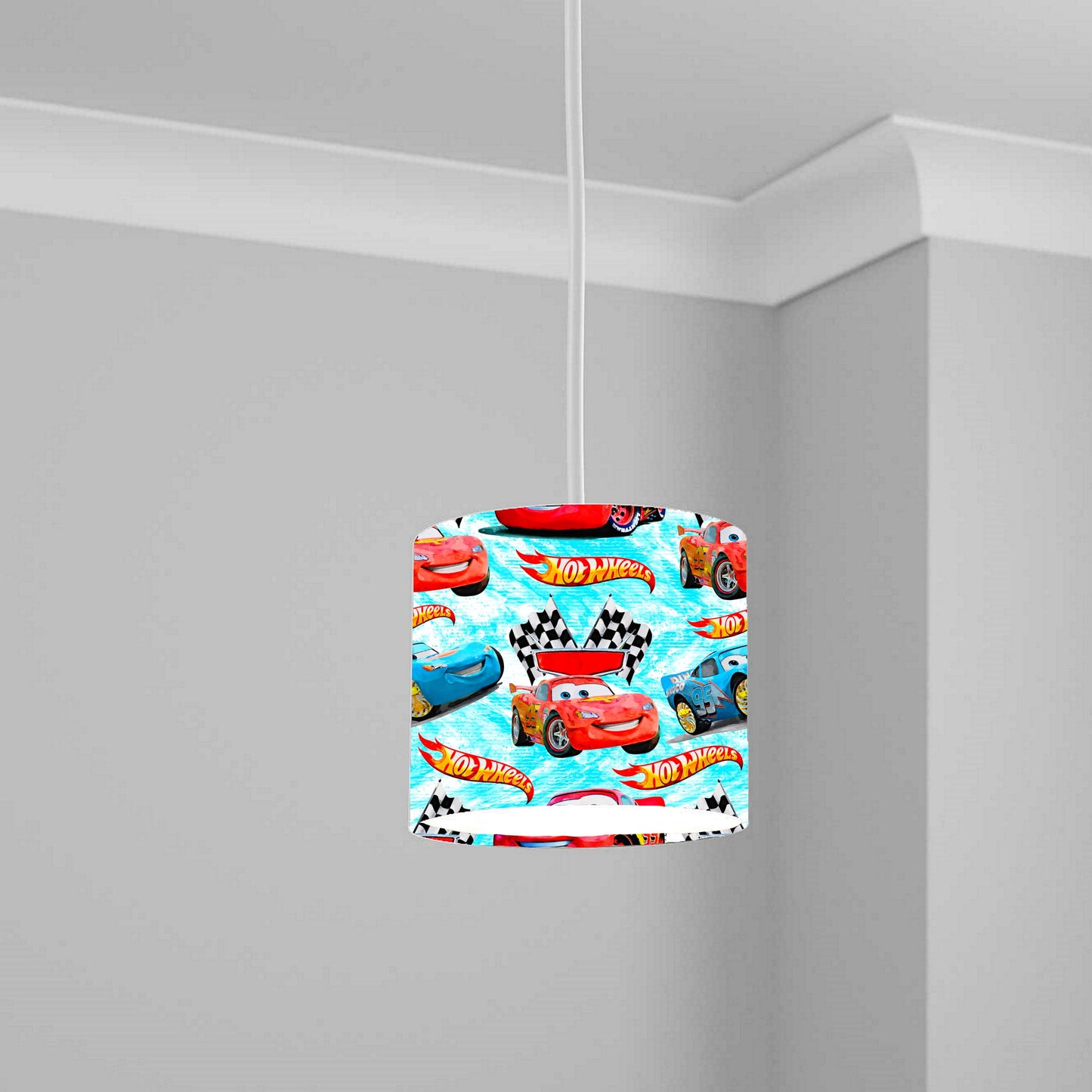Steve Blue Background lampshade Rainbow Light Shade Lightshade 20CM X 18.5CM