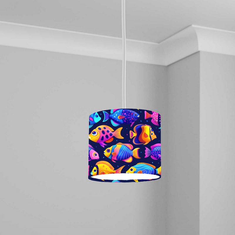 Aquatic Lampshade Kids Bedroom LightShade ver86 20CM X 18.5CM