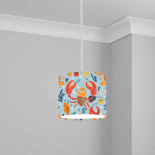 Aquatic Lampshade Kids Bedroom LightShade ver34 20CM X 18.5CM
