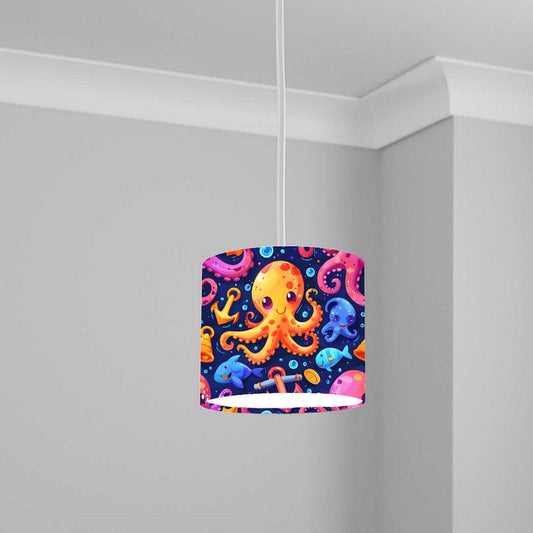 Aquatic Lampshade Kids Bedroom LightShade ver98 20CM X 18.5CM