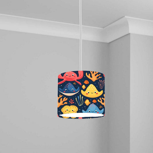 Aquatic Lampshade Kids Bedroom LightShade ver283 20CM X 18.5CM