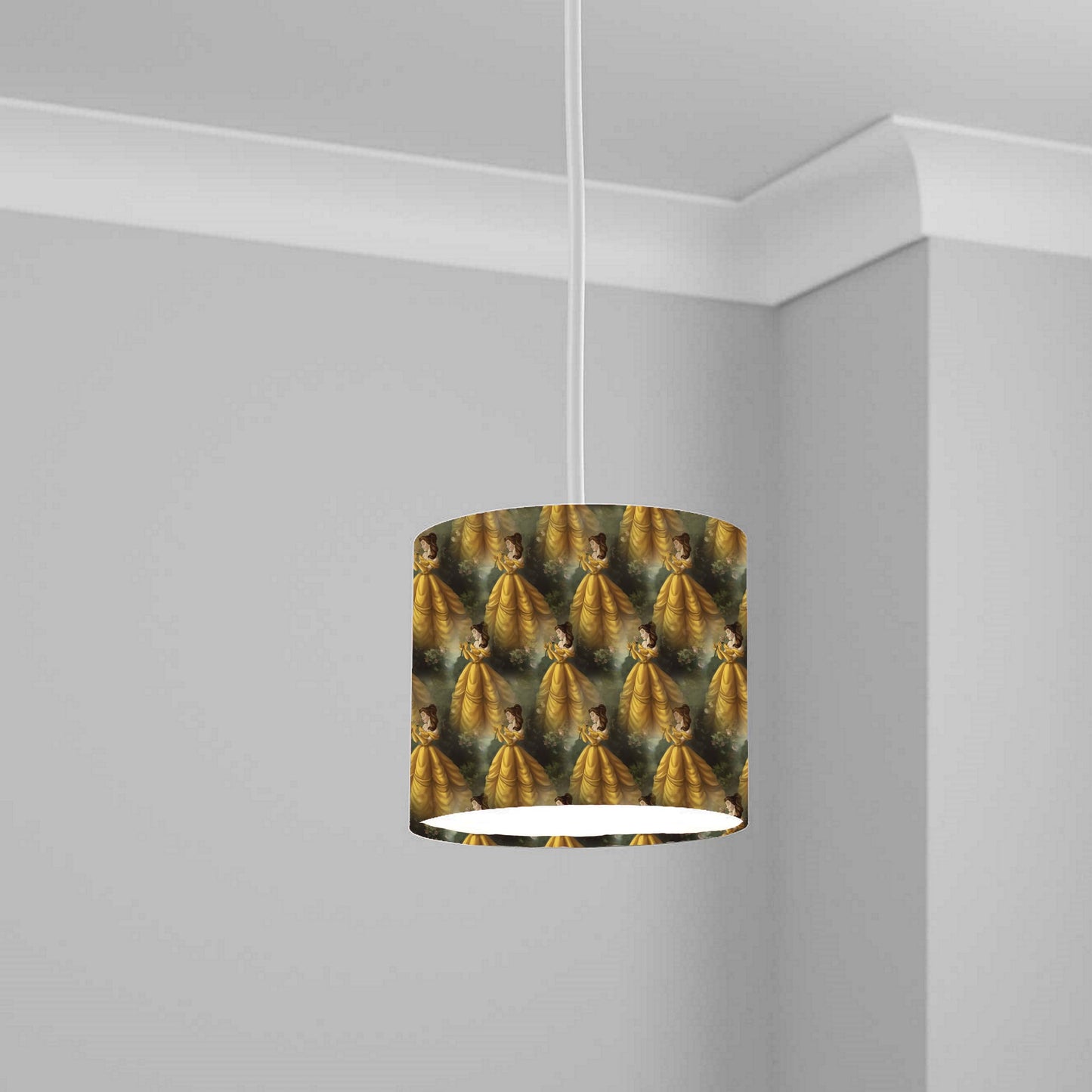 Enchanting Princess Theme Ceiling Lampshade Lightshade for Kid's Room - 20cm x 18.5cm