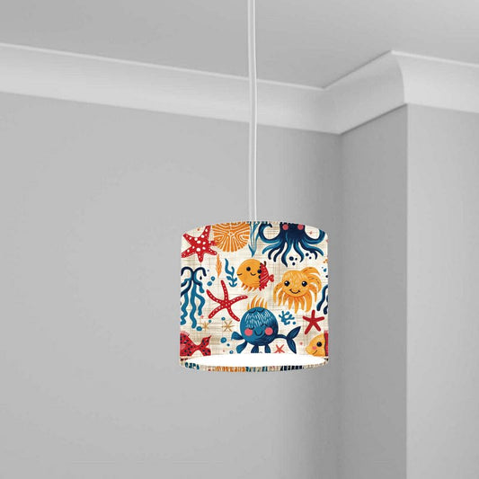 Aquatic Lampshade Kids Bedroom LightShade ver180 20CM X 18.5CM