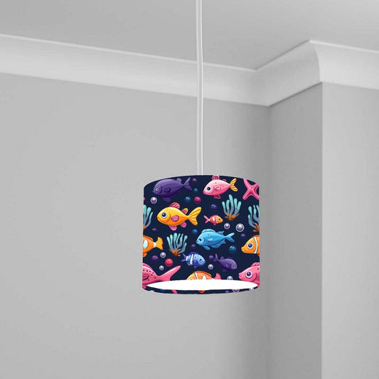 Aquatic Lampshade Kids Bedroom LightShade ver324 20CM X 18.5CM