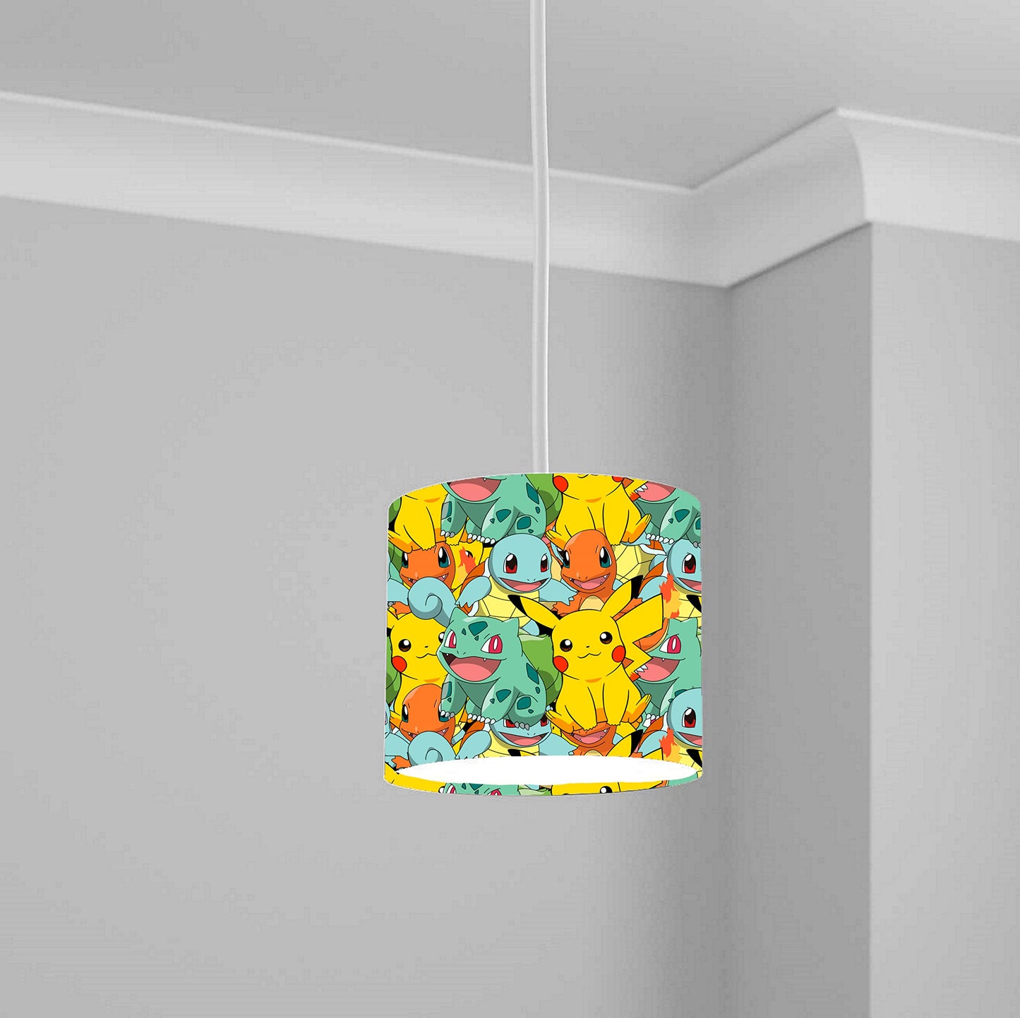 Colorful animated figure Ceiling Lampshade Lightshade for Nursery - 20cm x 18.5cm