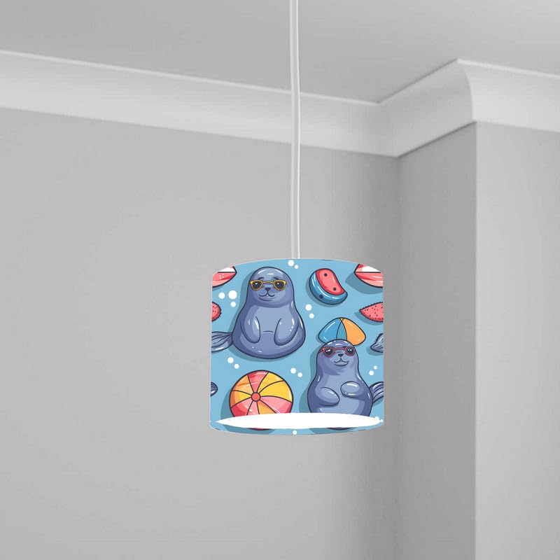 Aquatic Lampshade Kids Bedroom LightShade ver212 20CM X 18.5CM
