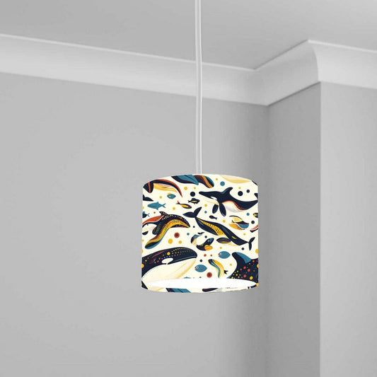 Aquatic Lampshade Kids Bedroom LightShade ver315 20CM X 18.5CM