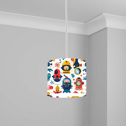 Aquatic Lampshade Kids Bedroom LightShade ver335 20CM X 18.5CM