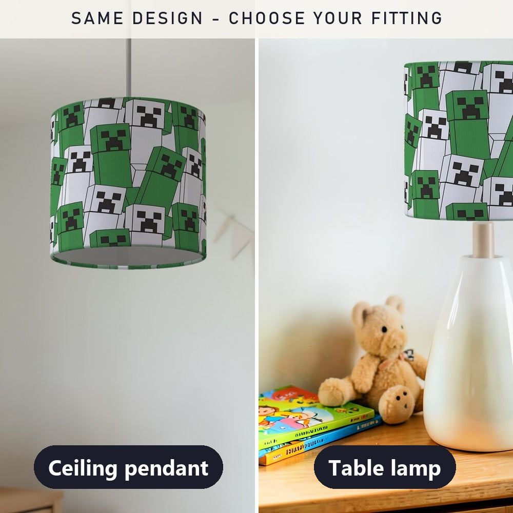 Pixels Mining Game lampshade
