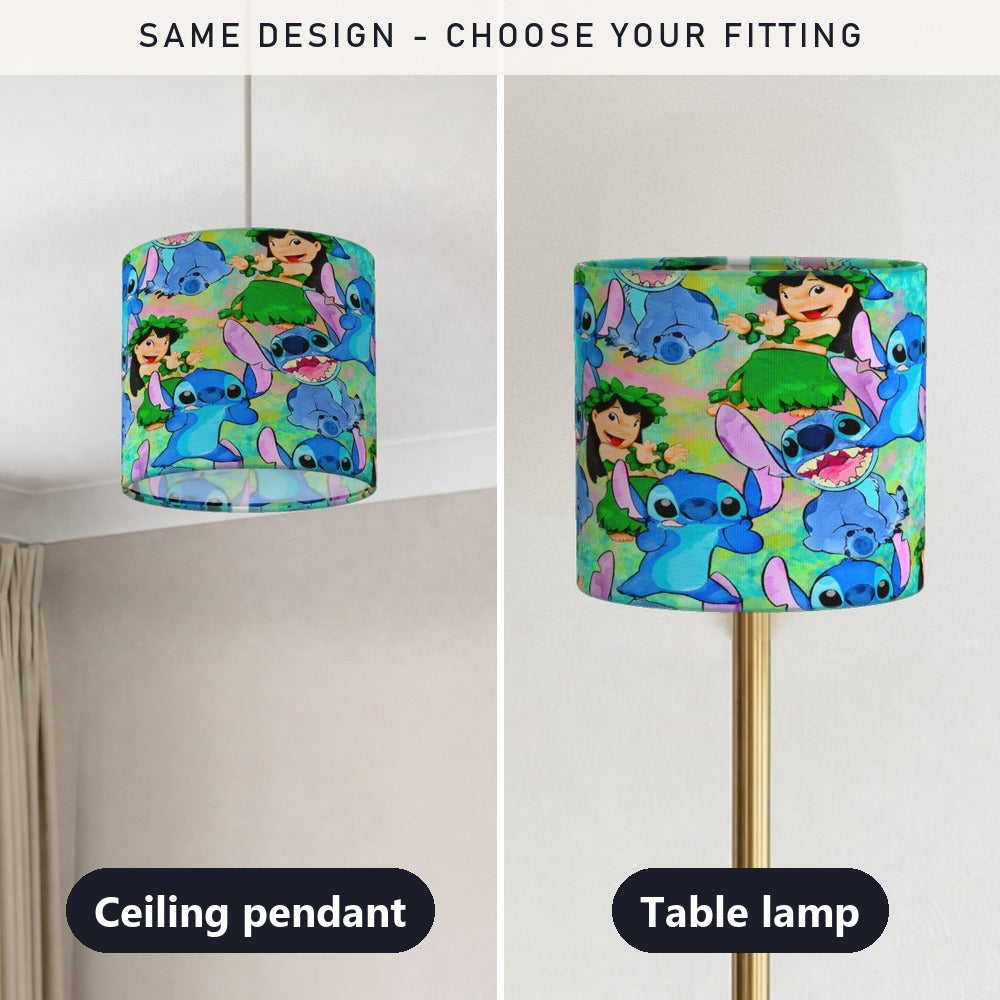 Colorful Animated Figure lampshade