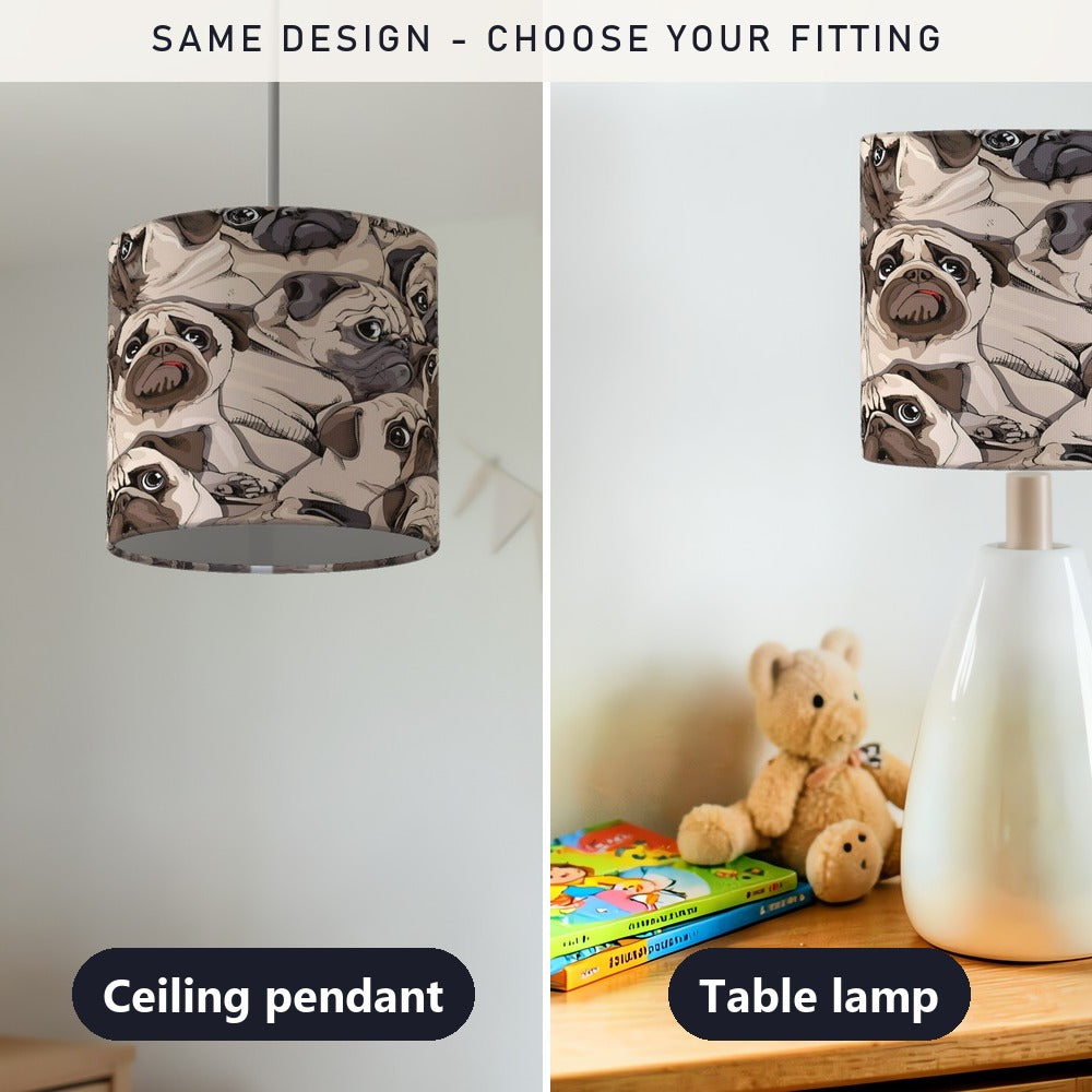 Dogs lampshade