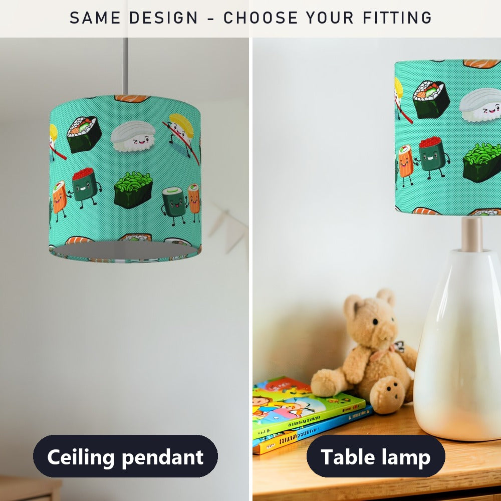 Cute Sushi Cartoon lampshade