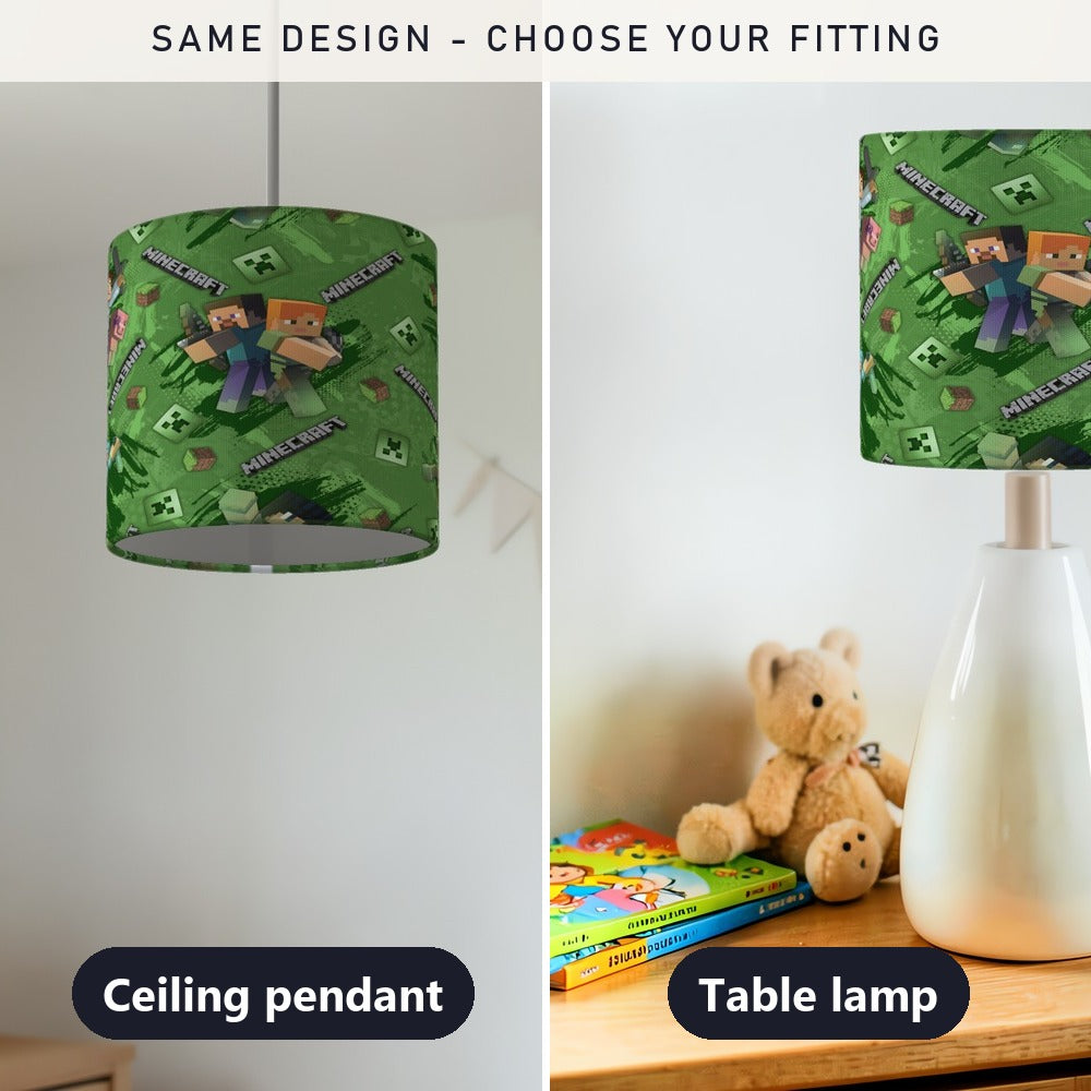 Pixels Mining Game lampshade