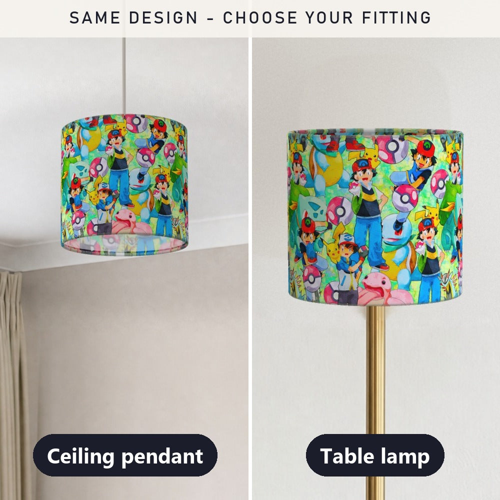 Red Modern lampshade