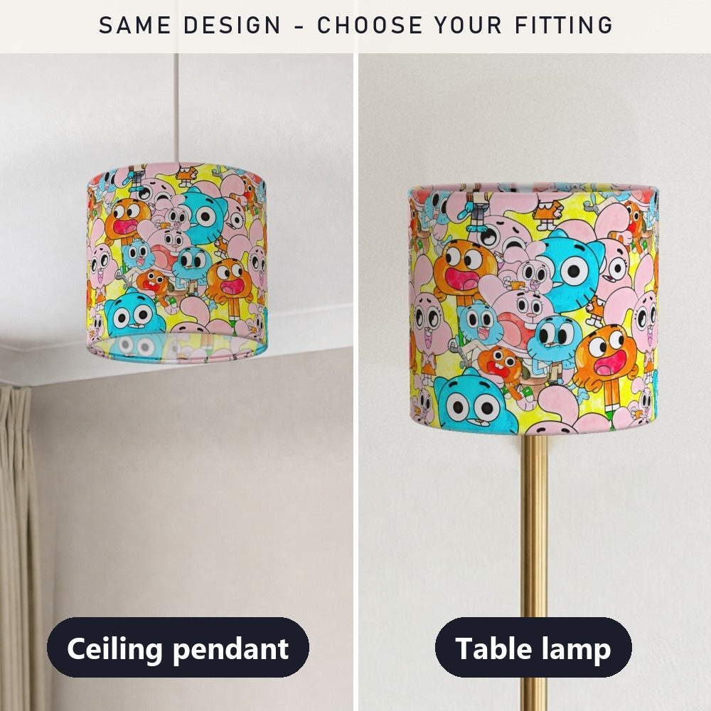 The Amazing World of Gumball lampshade