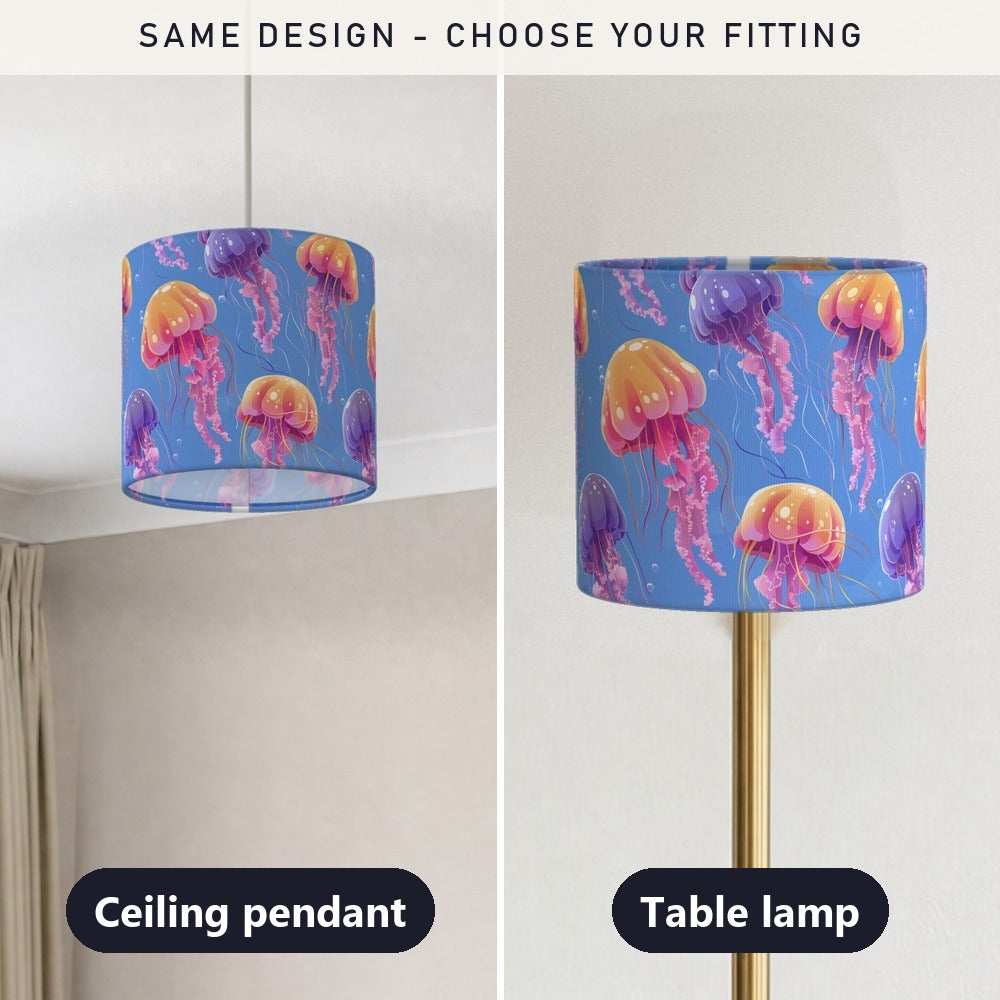 Jellyfish lampshade