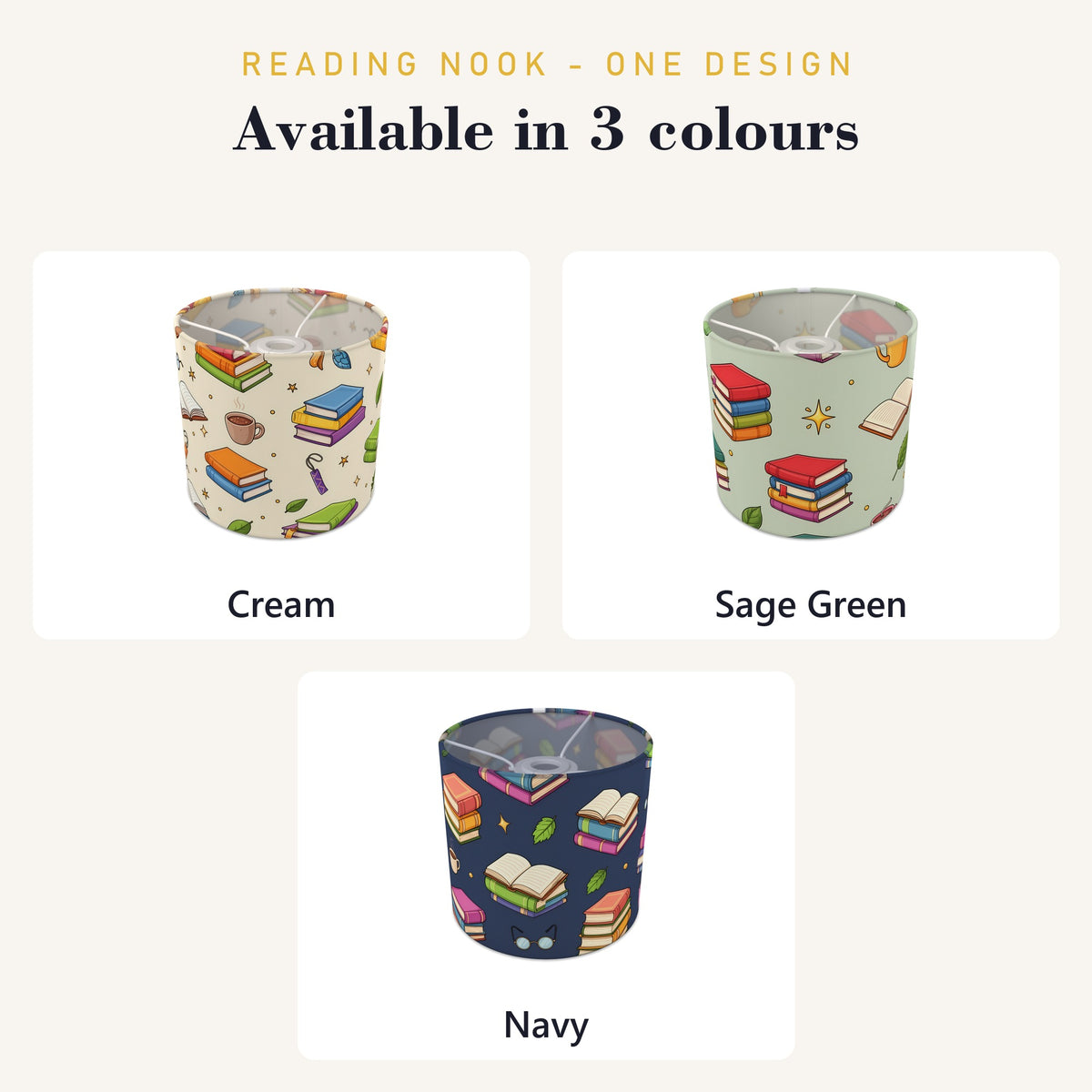 Sage Reading Nook lampshade - 20cm x 18.5cm Ceiling - photo 8