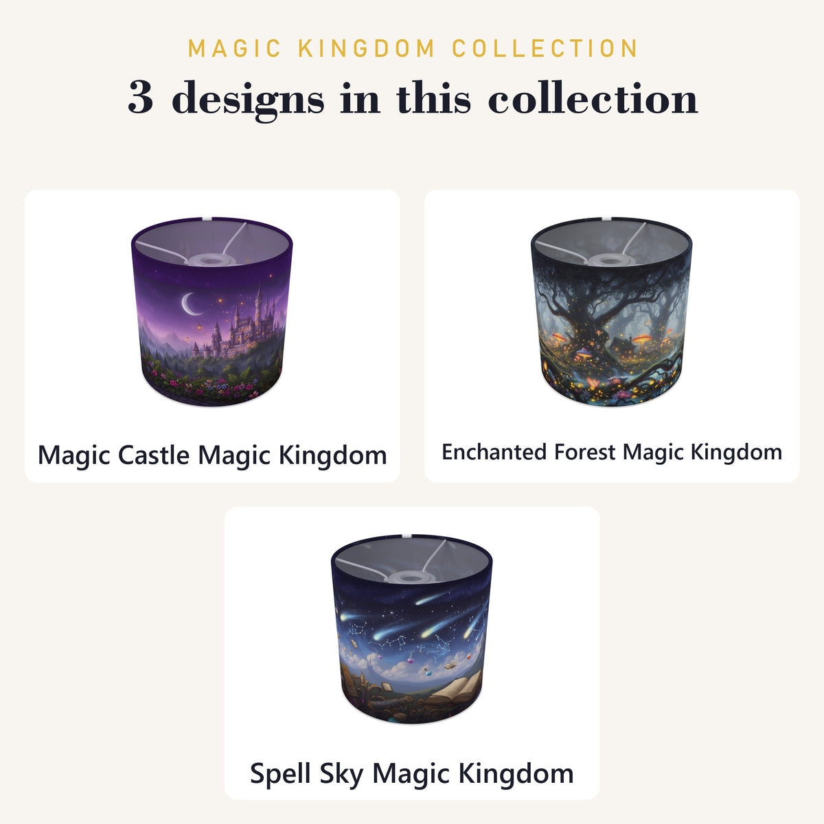 Magic Kingdom wraparound lampshade - Magic Castle - photo 9