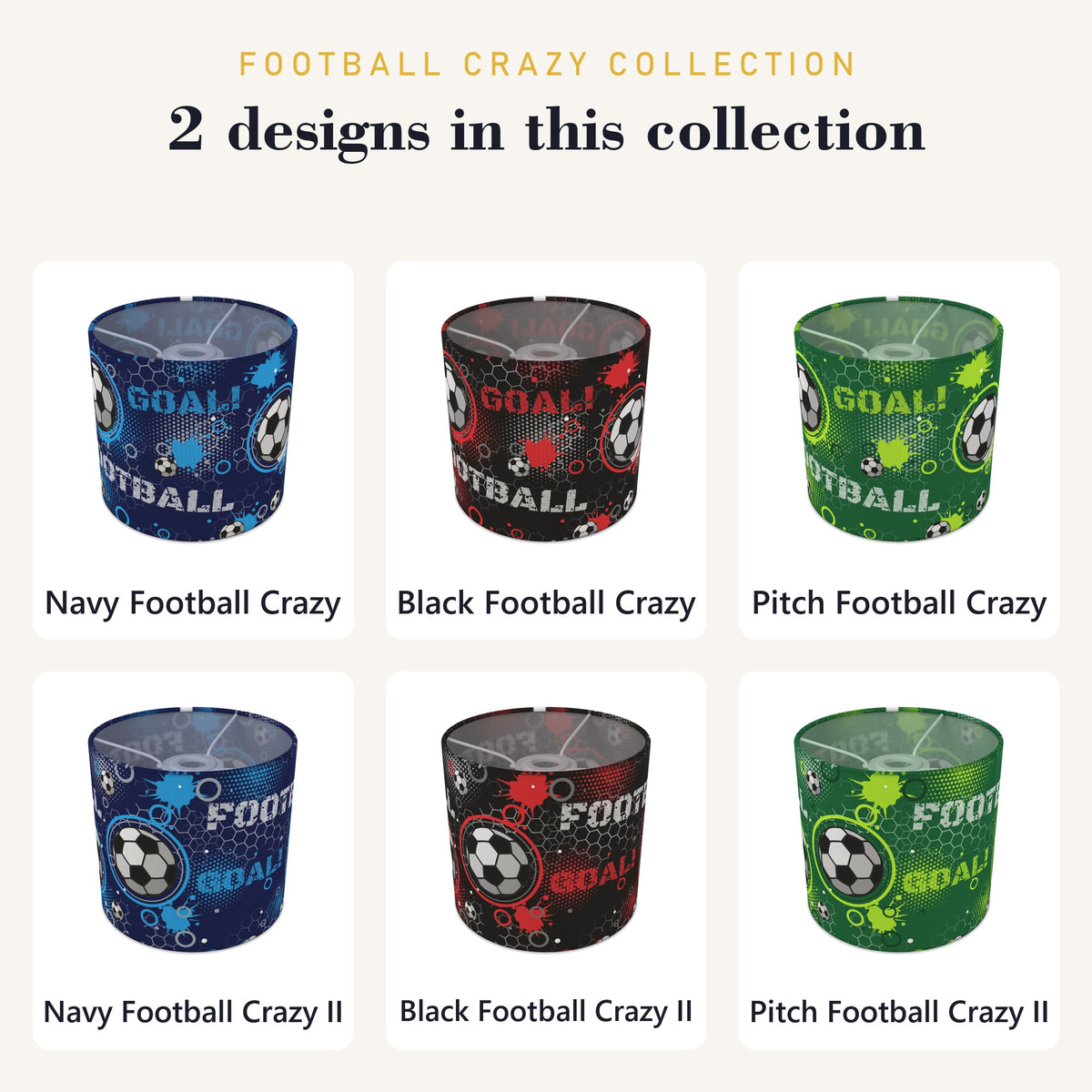 Navy Football Crazy II lampshade - 20cm x 18.5cm Ceiling - photo 8