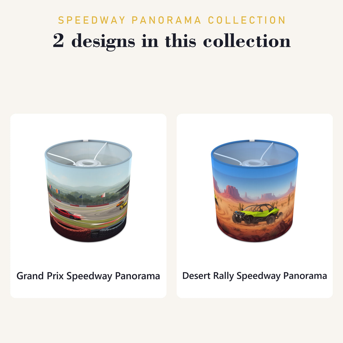 Speedway Panorama wraparound lampshade - Grand Prix - photo 9