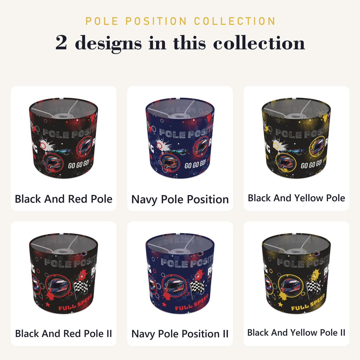 Black And Red Pole lampshade - 20cm x 18.5cm Ceiling - photo 8