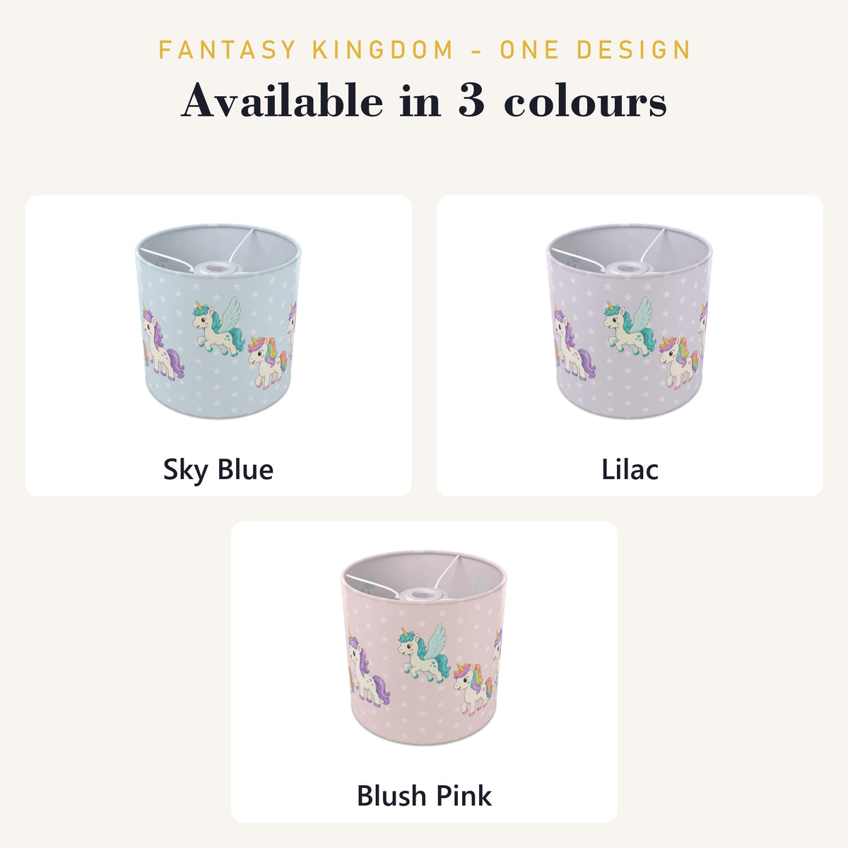 Sky Fantasy Kingdom lampshade - 20cm x 18.5cm Ceiling - photo 8