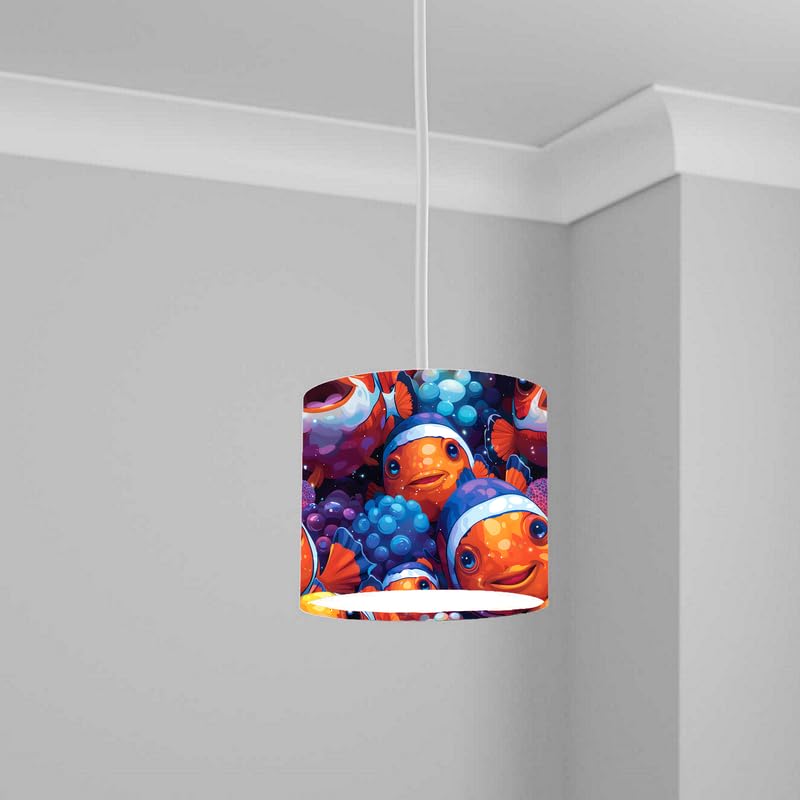 Aquatic Lampshade Kids Bedroom LightShade ver259 20CM X 18.5CM