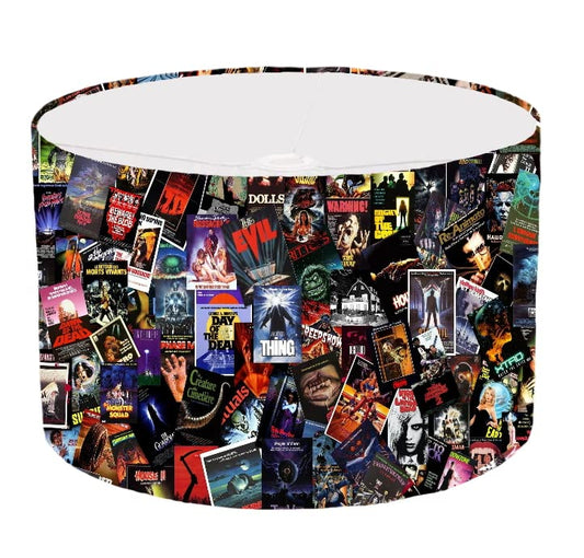 Horror Movie Collage Ceiling Lampshade Lightshade for Room - 20cm x 18.5cm