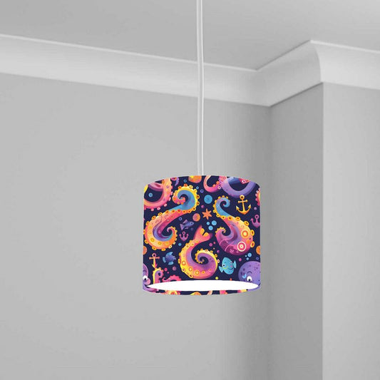 Aquatic Lampshade Kids Bedroom LightShade ver100 20CM X 18.5CM