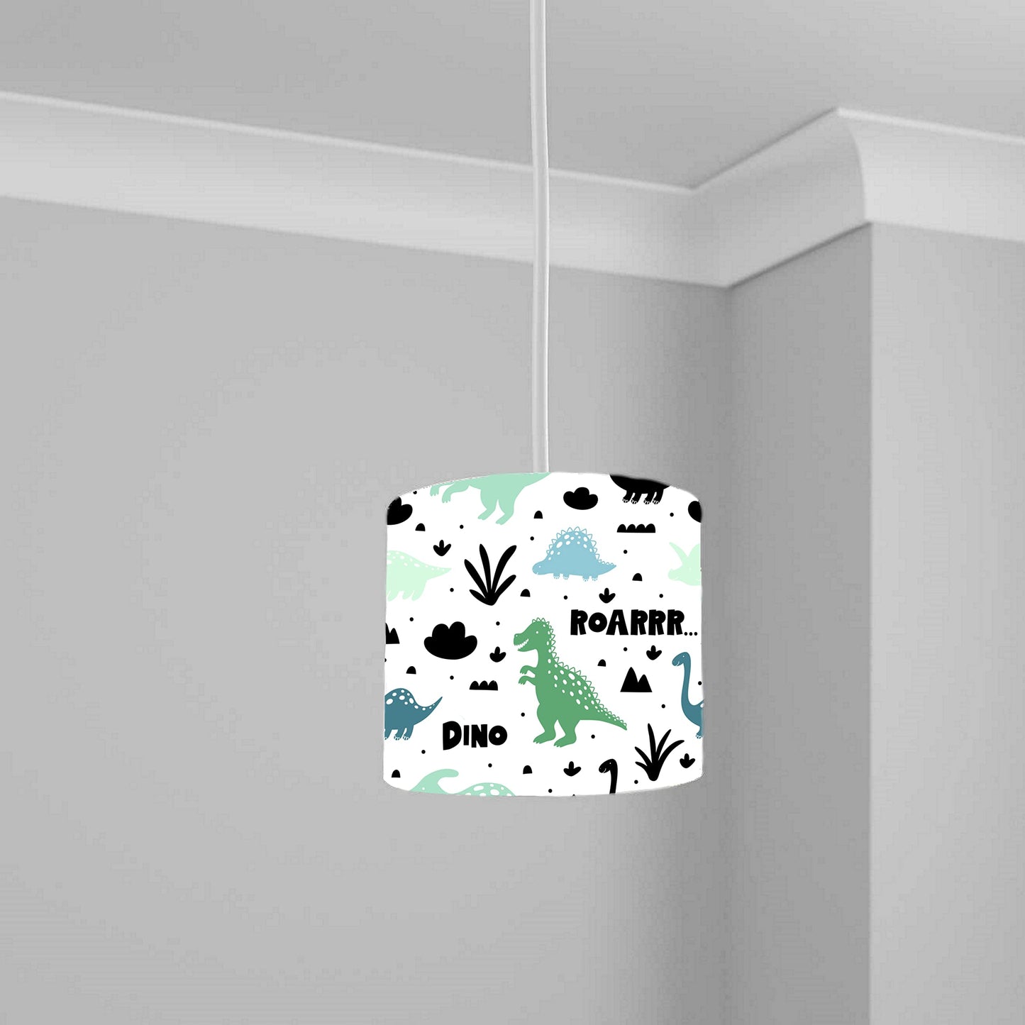 Colorful Dragon Fantasy Ceiling Lampshade Lightshade for Nursery - 20cm x 18.5cm