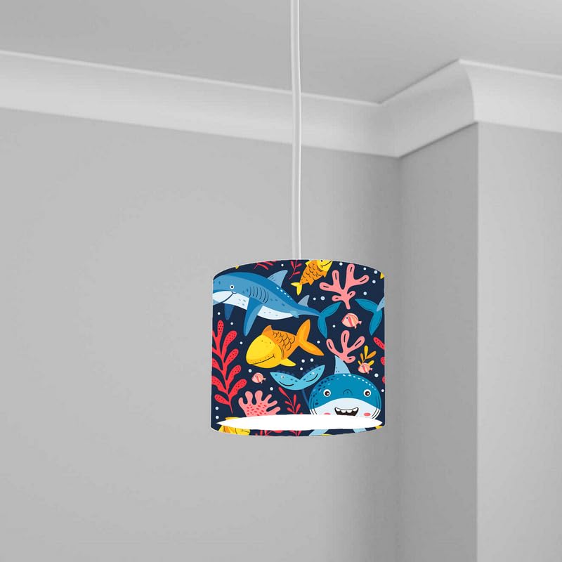 Aquatic Lampshade Kids Bedroom LightShade ver234 20CM X 18.5CM