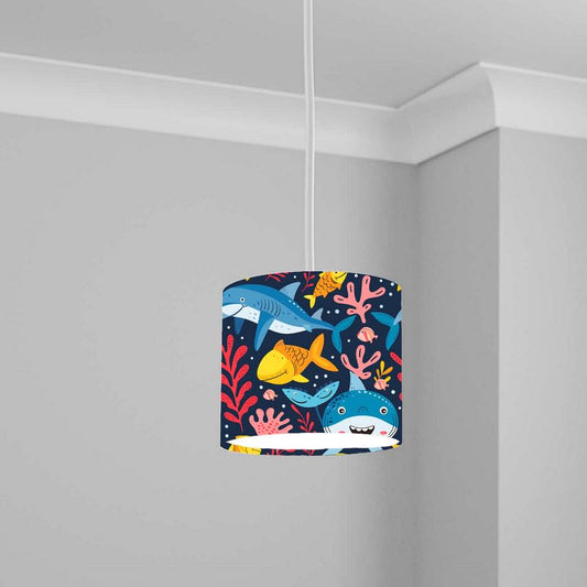 Aquatic Lampshade Kids Bedroom LightShade ver234 20CM X 18.5CM