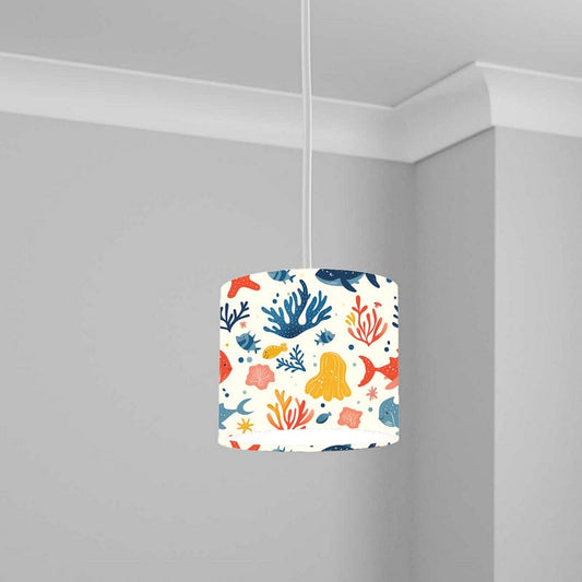 Aquatic Lampshade Kids Bedroom LightShade ver286 20CM X 18.5CM