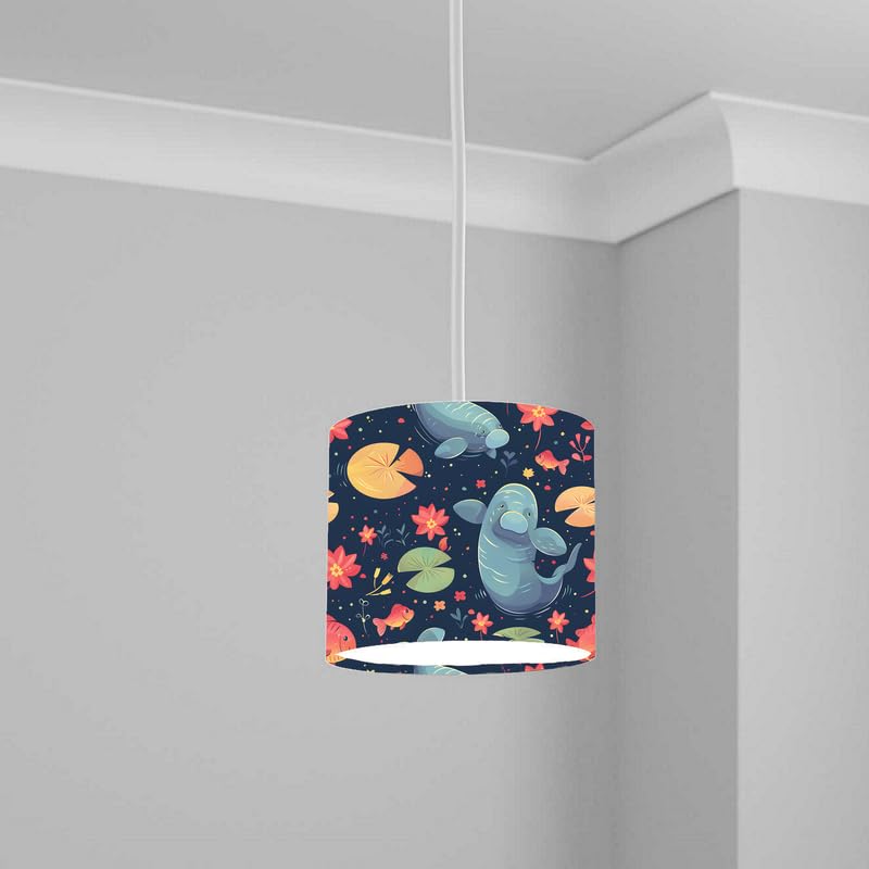 Aquatic Lampshade Kids Bedroom LightShade ver41 20CM X 18.5CM
