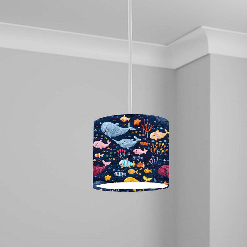 Aquatic Lampshade Kids Bedroom LightShade ver176 20CM X 18.5CM