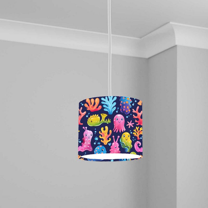 Aquatic Lampshade Kids Bedroom LightShade ver218 20CM X 18.5CM