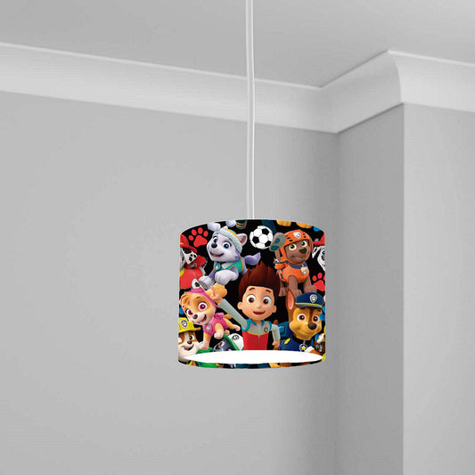 Colorful animated figure Ceiling Lampshade Lightshade for Nursery 1-20cm x 18.5cm