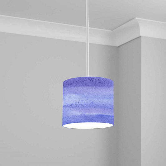 Purple Watercolor Pattern Ceiling Lampshade Lightshade for Room - 20cm x 18.5cm