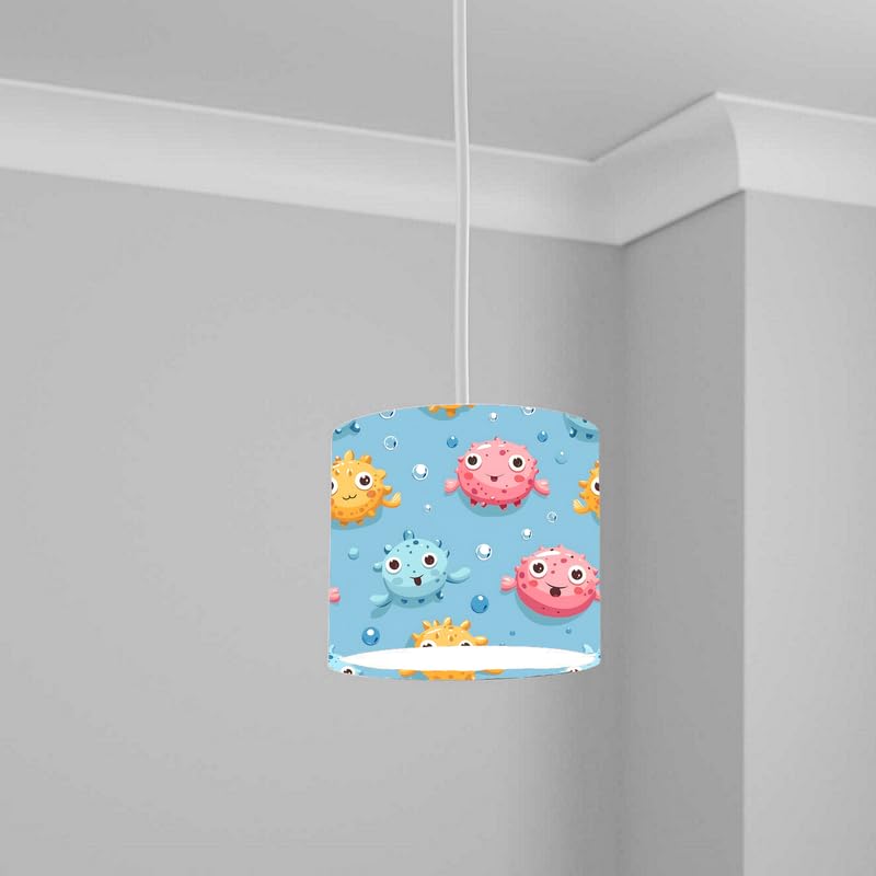 Aquatic Lampshade Kids Bedroom LightShade ver174 20CM X 18.5CM