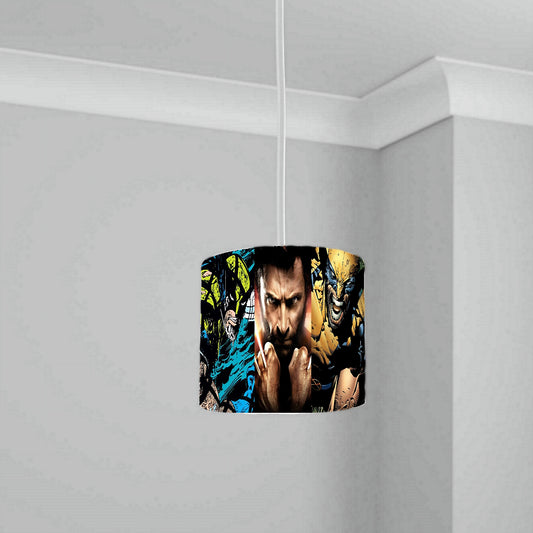 Superhero lampshade Wolverine LampShade Lightshade 20CM X 18.5CM (Copy)
